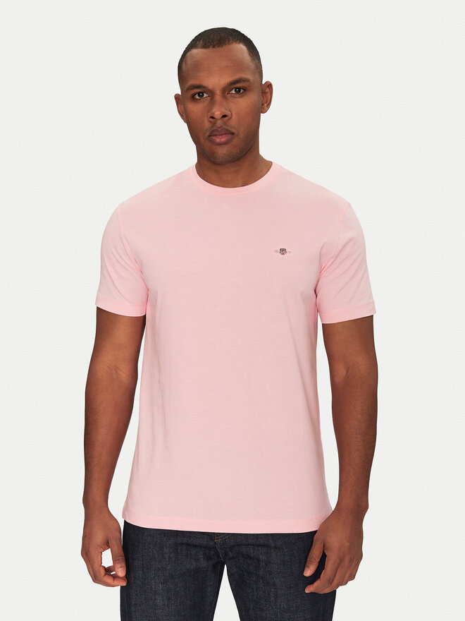 Gant Gant Camiseta Shield 2003184 Rosa Regular Fit