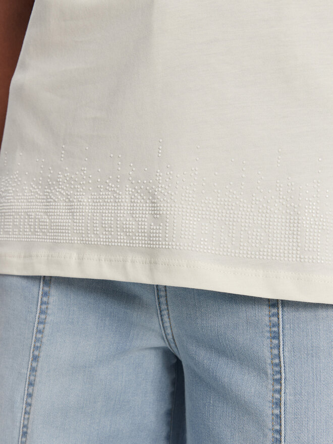 Liu Jo Sport Liu Jo Sport Póló TA5180 JS923 Fehér Regular Fit