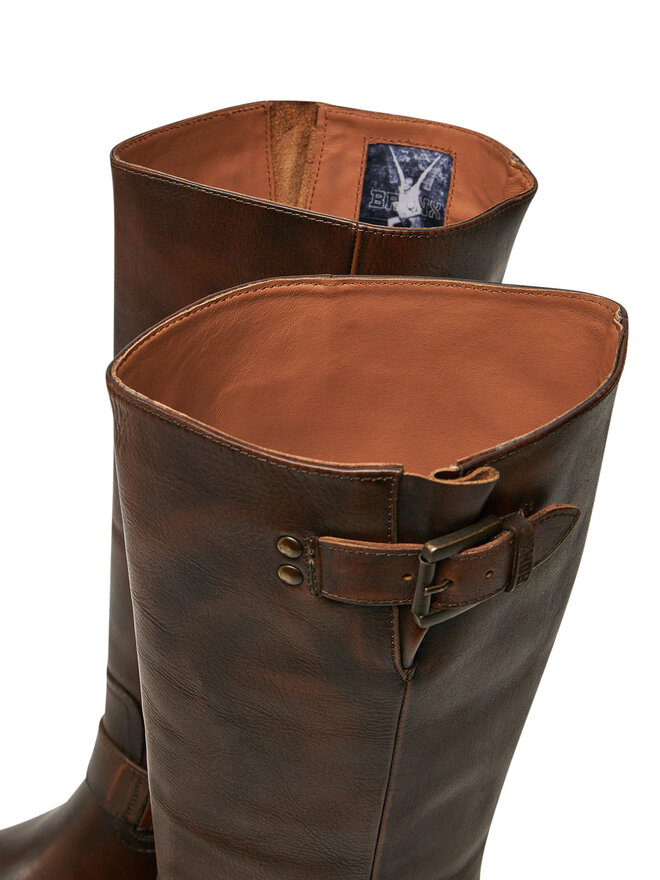 Bronx Kozačky Bronx High boots 14291-A Hnědá