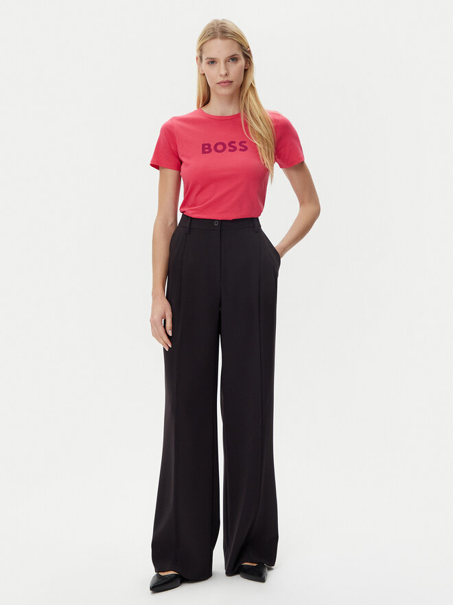 BOSS BOSS Футболка C_Elogo_5 50501139 Рожевий Regular Fit