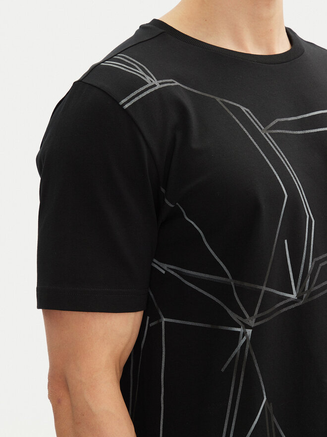 BOSS BOSS Camiseta Beetle 50542048 Negro Regular Fit