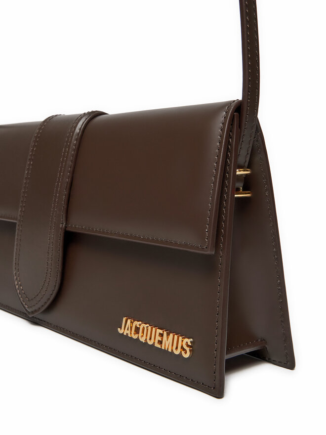 JACQUEMUS Geantă JACQUEMUS Le Bambino Long 221BA013 Maro