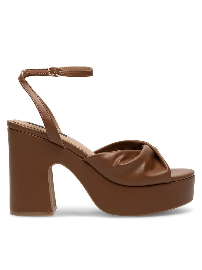 Nine West Сандали Nine West WFA2634-2 Кафяв