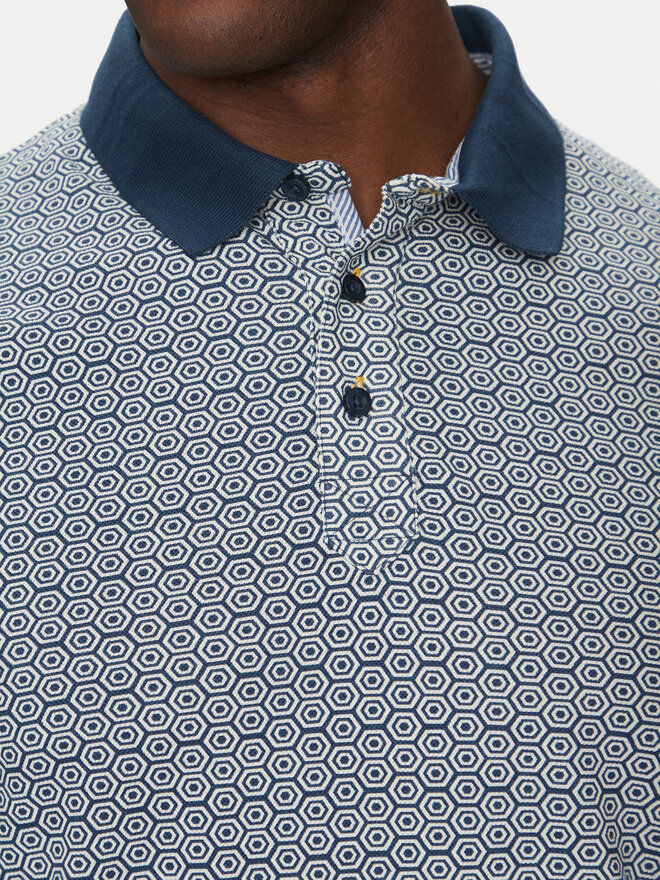 INDICODE INDICODE Polo Mauricus 41-046 Tamnoplava Regular Fit