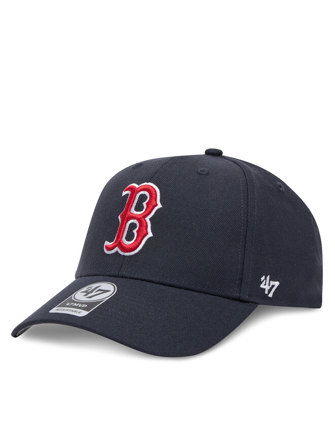 47 Brand Καπέλο Jockey 47 Brand MLB Boston Red Sox '47 MVP B-MVP02WBV Σκούρο μπλε