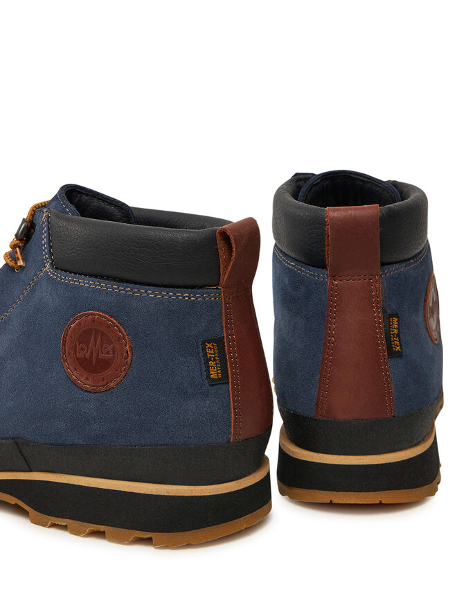 Lomer Трекінгові черевики Lomer Bio Naturale Mid Mtx Suede 50085/A Cиній
