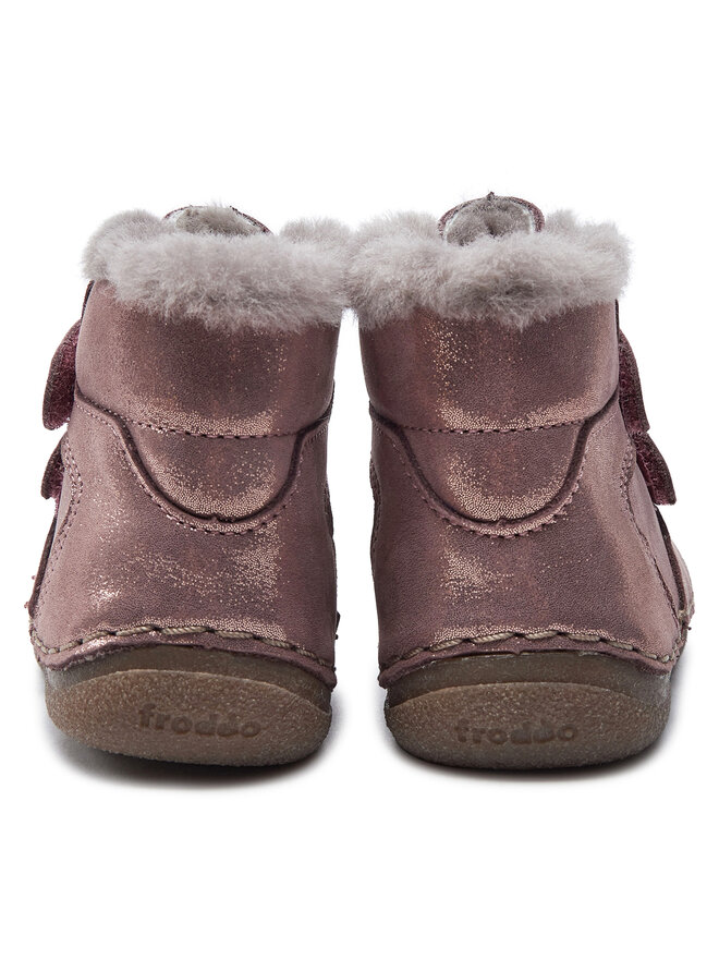 Froddo Trzewiki Froddo Paix Up Winter G2110143-13 M Różowy
