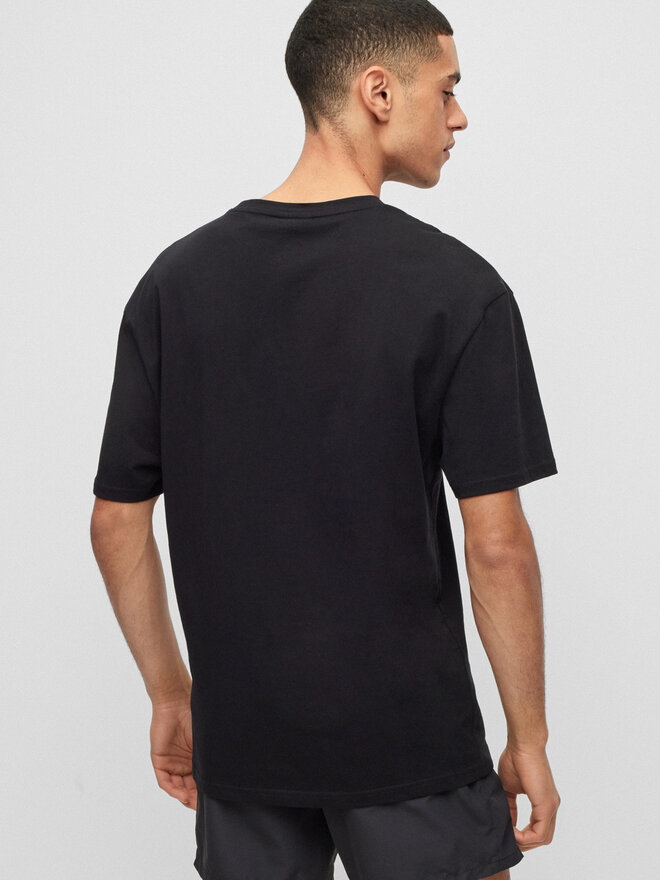 HUGO Hugo Póló 50493727 Fekete Relaxed Fit