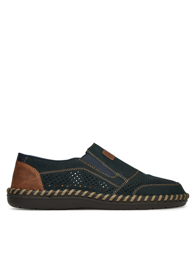 Rieker Halbschuhe Rieker B2466-14 Dunkelblau