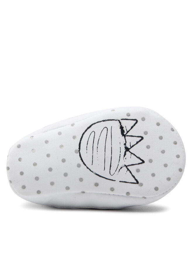 Lacoste Сникърси Lacoste Sideline Crib 0121 1 Cub 7-42CUB0001042 Бял