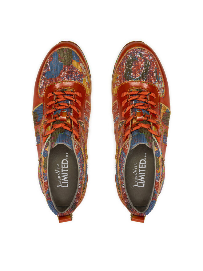 Laura Vita Sneakersy Laura Vita Delphine 47 Oranžová