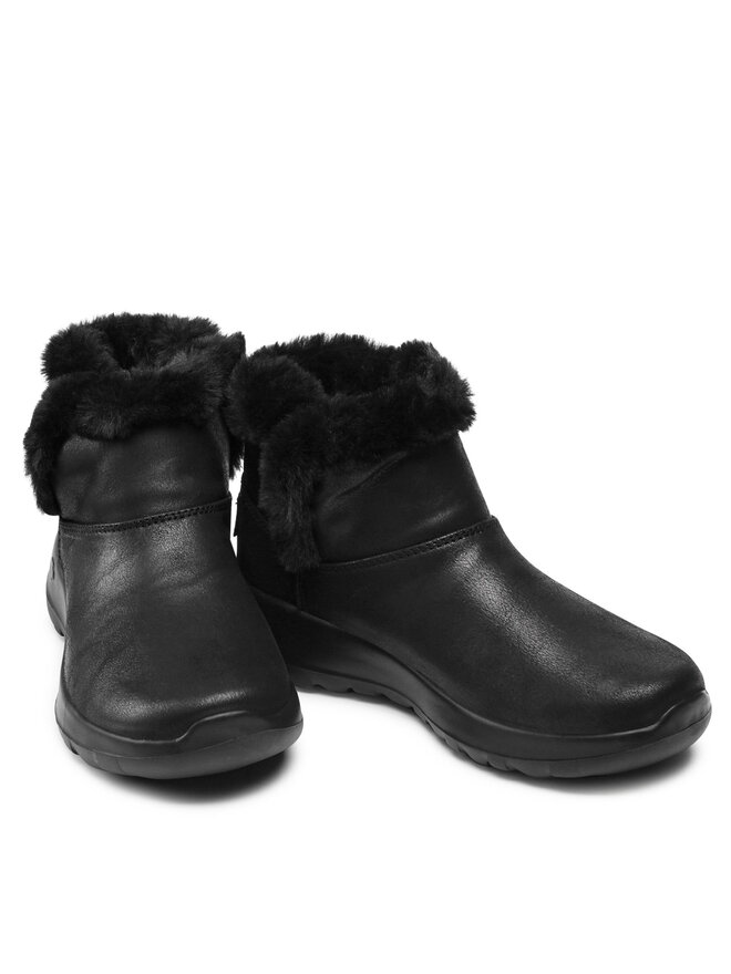 Skechers Členková obuv Skechers Endeavor 144013/BBK Čierna