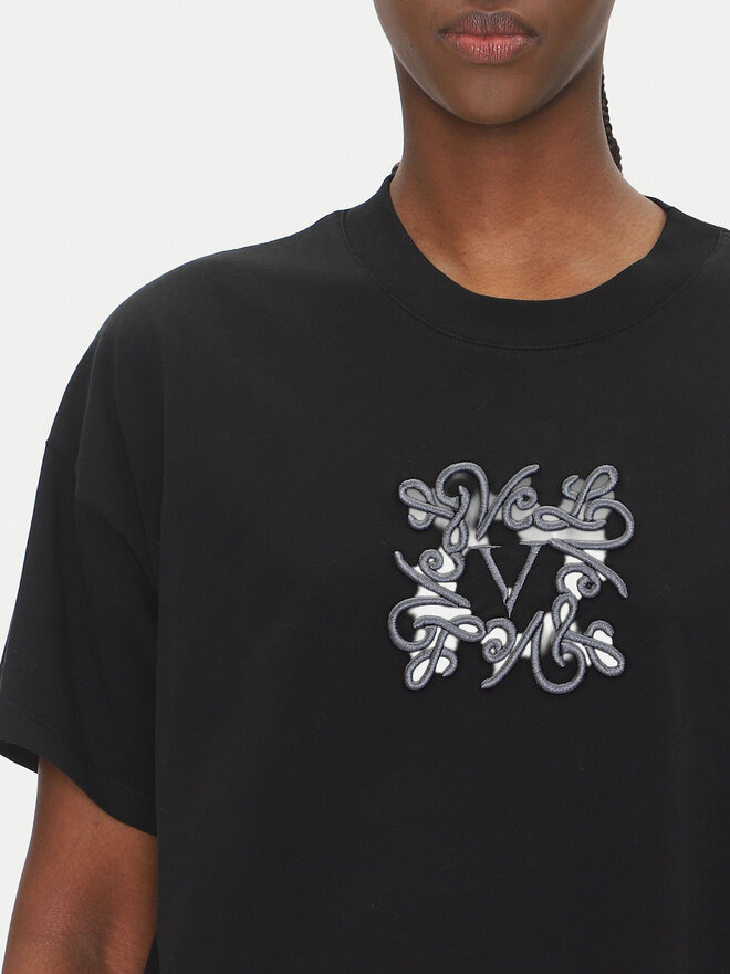 ViCOLO ViCOLO T-Shirt RD0119 Μαύρο Regular Fit