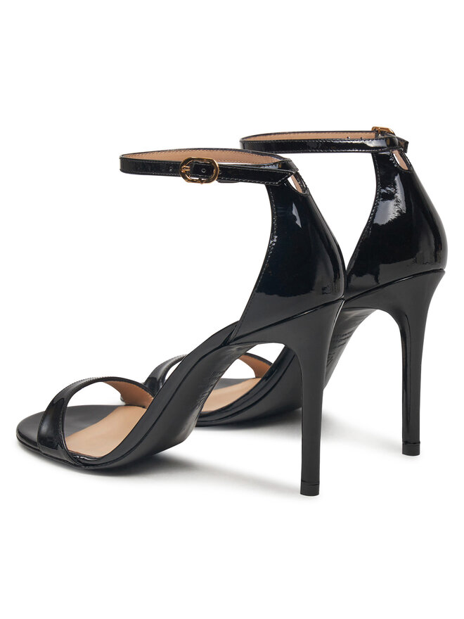Stuart Weitzman Sandały Stuart Weitzman Nudist II Sandal SJ995 Czarny