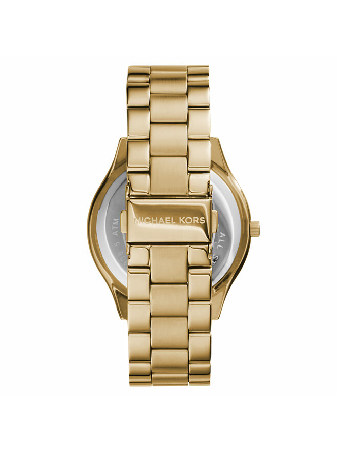 Michael Kors Zegarek Michael Kors Slim Runway MK3179 Złoty