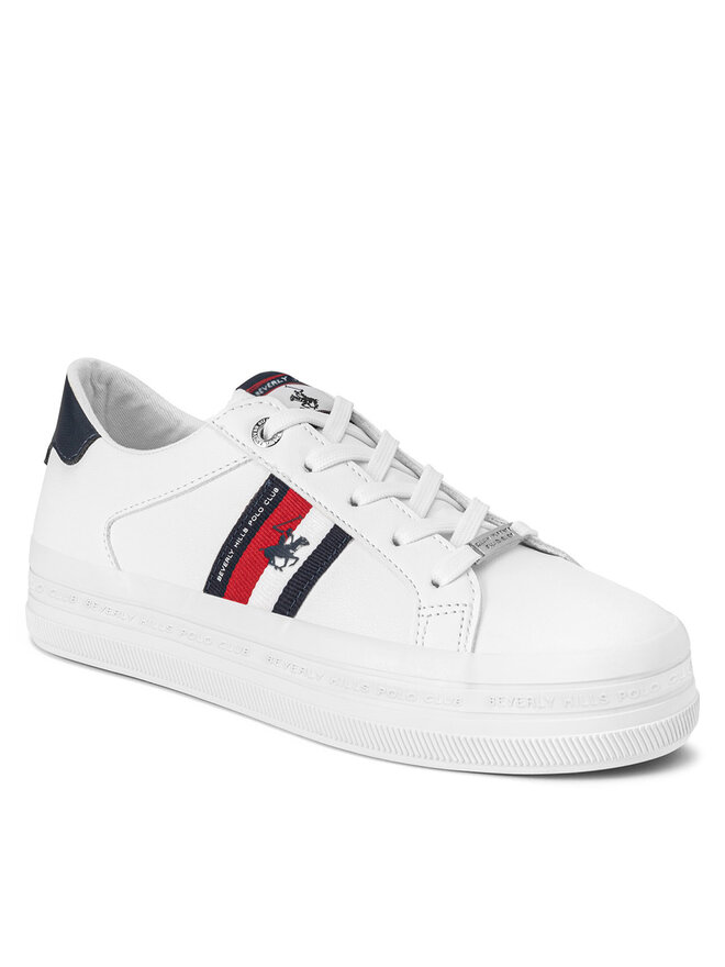Beverly Hills Polo Club Sneakersy Beverly Hills Polo Club V12-721 Bílá