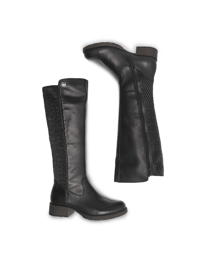 Rieker Kozaki Rieker Z9591-00 Czarny