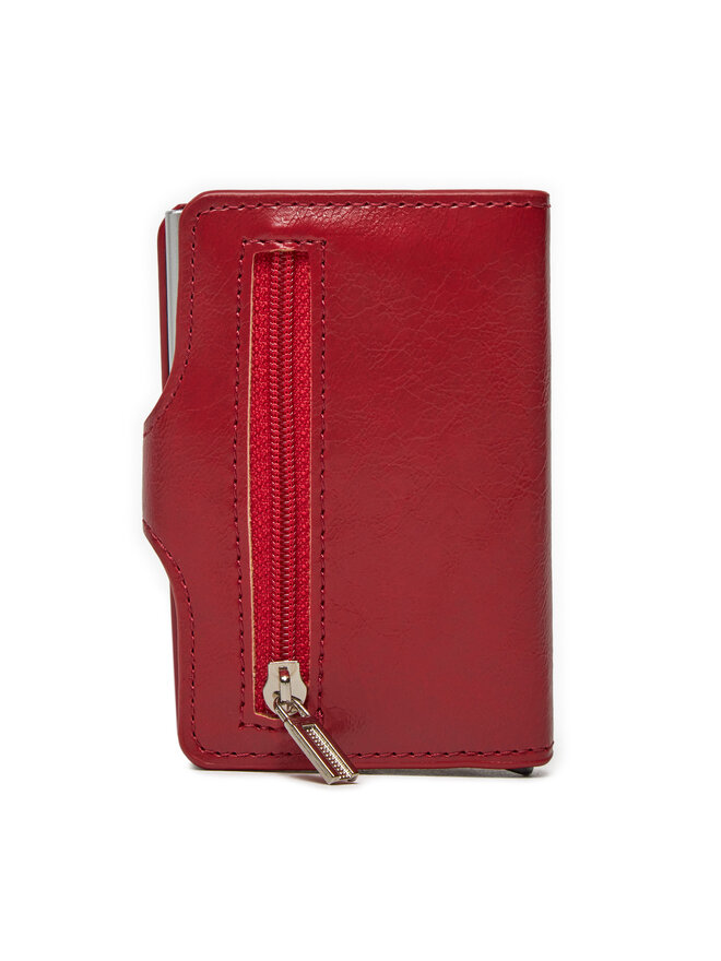 Semi Line Etui pentru carduri Semi Line P8296-4 Roșu