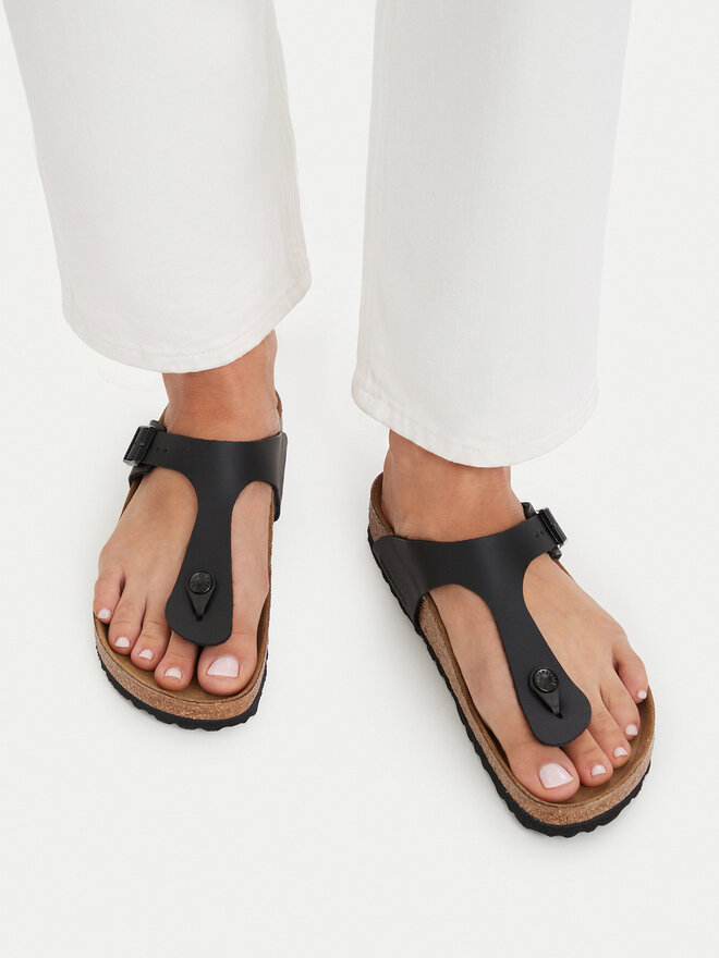 Birkenstock В'єтнамки Birkenstock Gizeh 0043693 Чорний