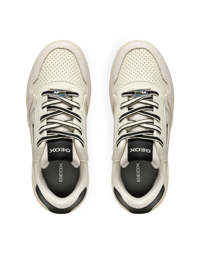 Geox Sneakersy Geox J Washiba J55LQD 5422 C1000 S Biały