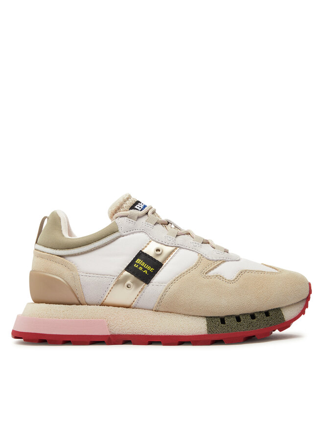 Blauer Sneakersy Blauer F3HOUMA01/COS Écru