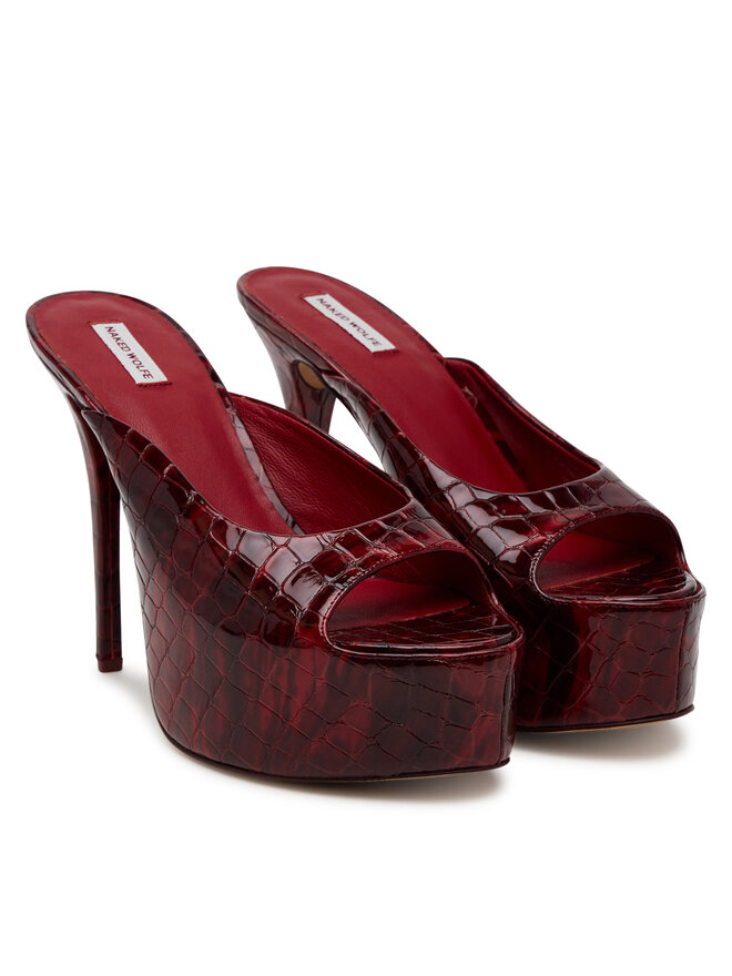 Naked Wolfe Ciabatte Naked Wolfe Fab Bordeaux