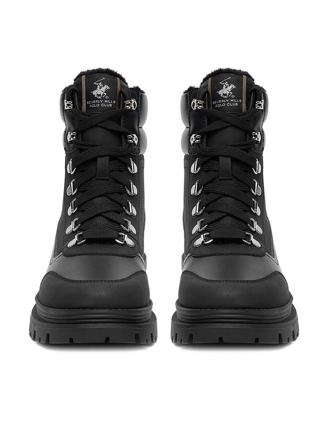 Beverly Hills Polo Club Schnürstiefeletten Beverly Hills Polo Club CEO-HY62070-7 Schwarz