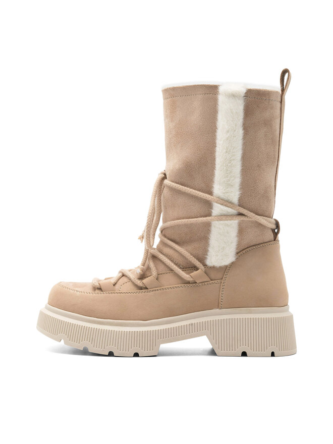 Jenny Fairy Botas de nieve Jenny Fairy ROSA WS5956-03 Beis