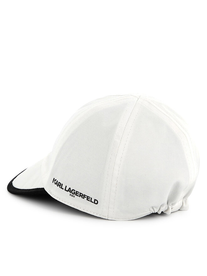 KARL LAGERFELD Czapka z daszkiem KARL LAGERFELD Z30574 Biały