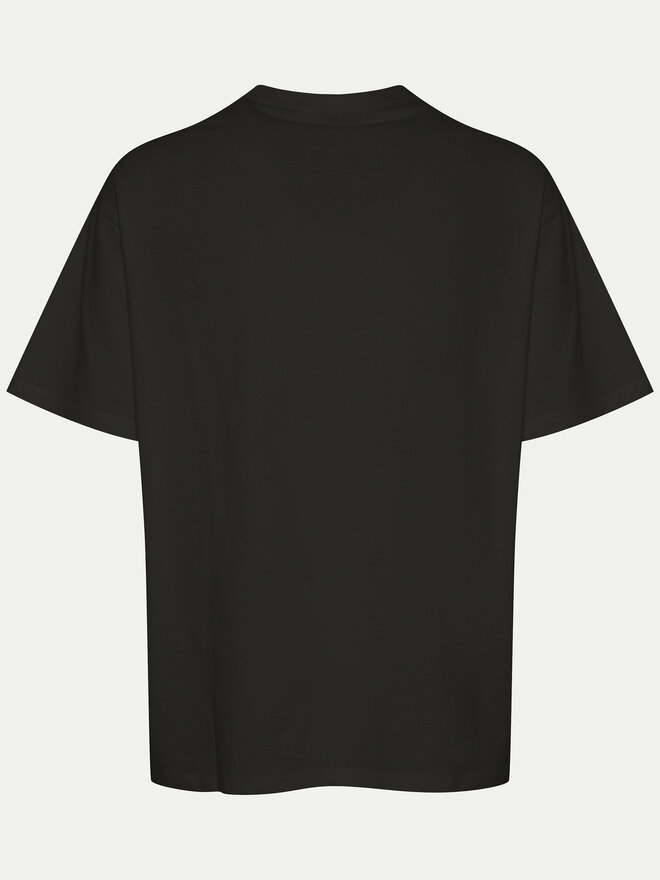 Solid Solid T-Shirt 21108243 Μαύρο Relaxed Fit