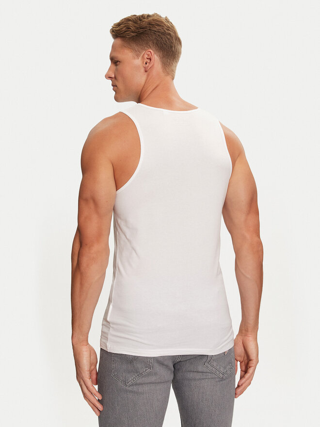 Guess Guess Σετ 2 tank tops U97G15 KCD31 Λευκό Regular Fit