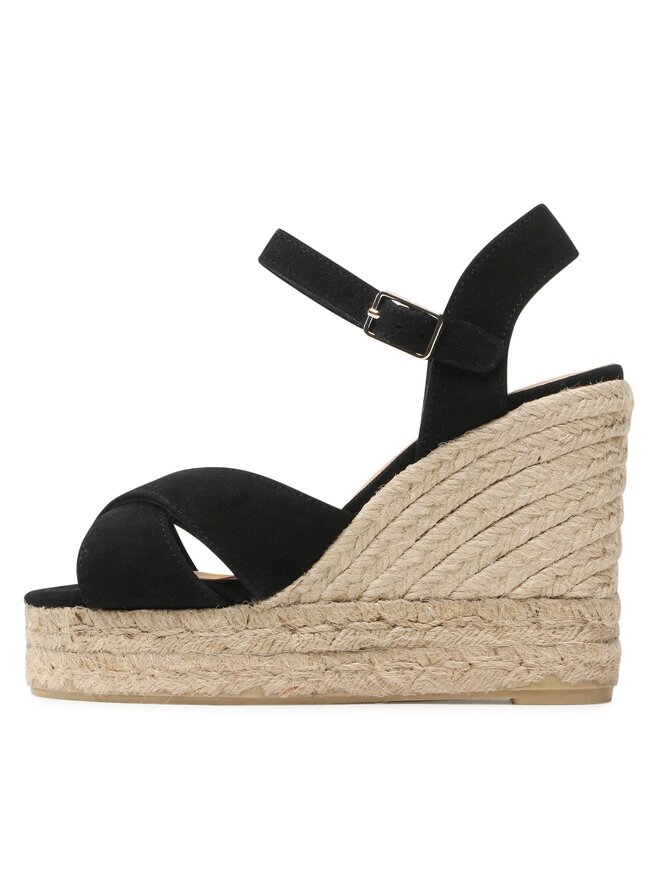 Castañer Espadrilles Castañer Blaudell/8ed/007 021746-100 Fekete
