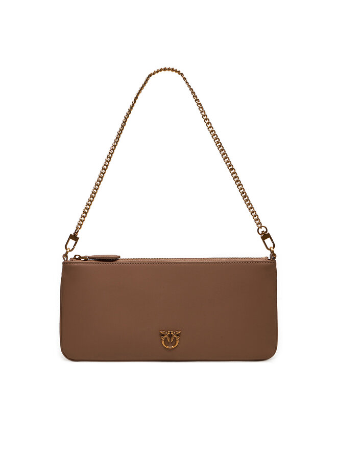PINKO Handtasche PINKO Horizontal Flat AI 24-25- PCPL 102747 A0F1 Braun