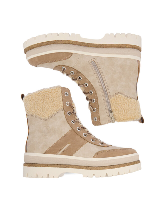 Rieker Schnürschuhe Rieker CEO-Y6230-62 Beige