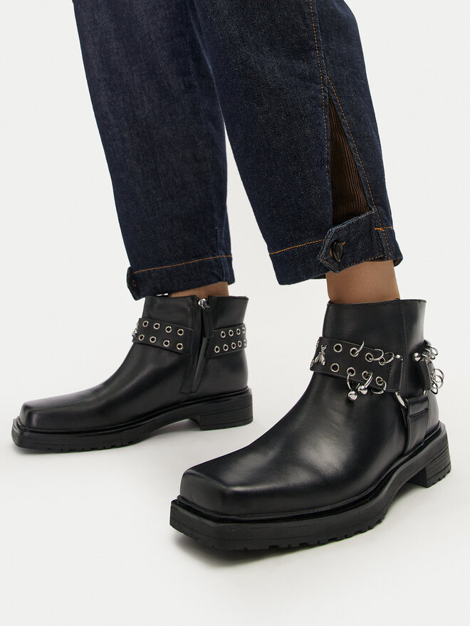 Patrizia Pepe Stiefeletten Patrizia Pepe 2Y0022/L078 Schwarz