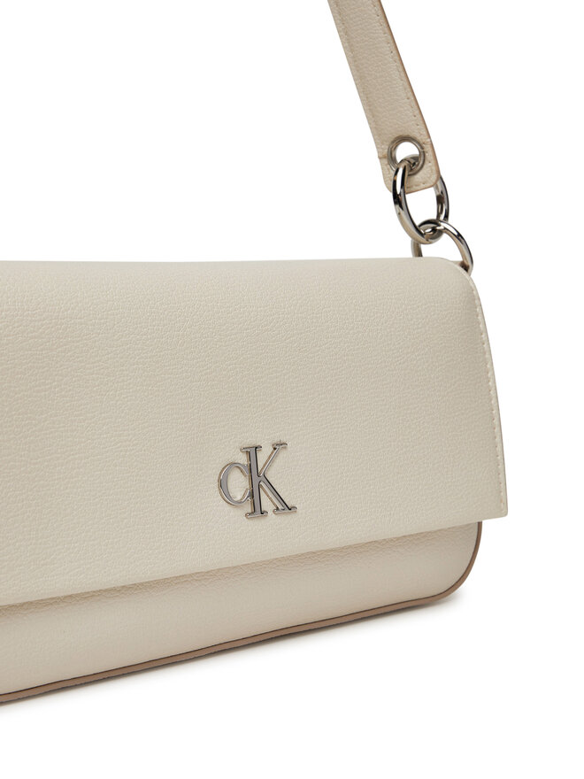 Calvin Klein Jeans Сумка Calvin Klein Jeans Minimal Monogram Shoulder Pouch LV04K3161G Білий