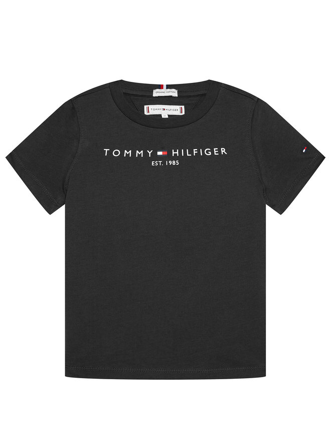 Tommy Hilfiger Tommy Hilfiger Marškinėliai Essential KS0KS00210 Juoda Regular Fit