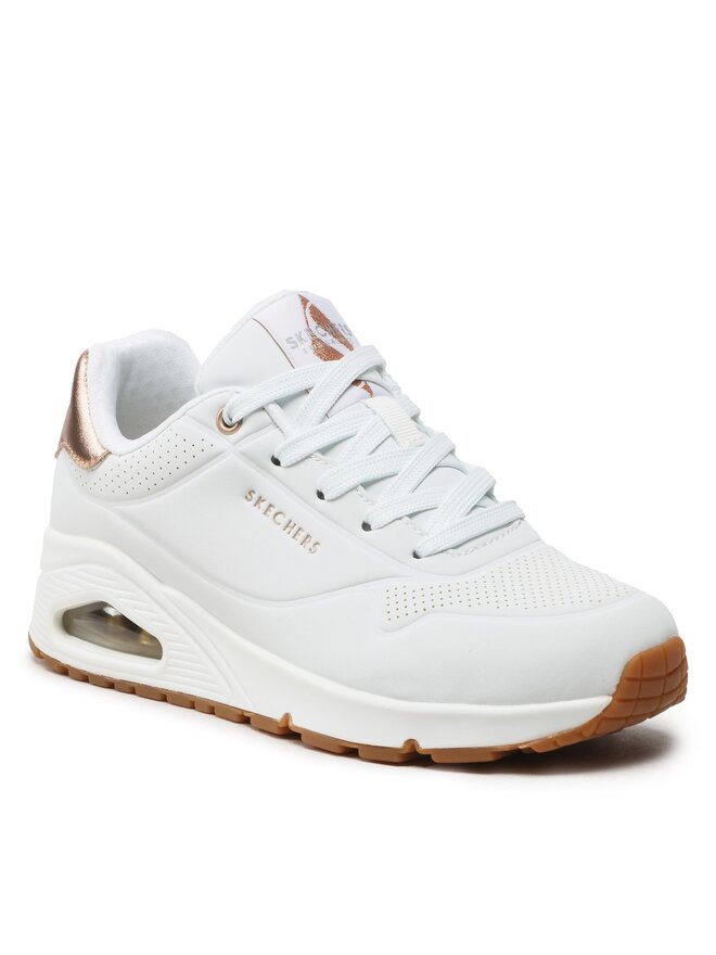 Skechers Sneakersy Skechers Uno 177094/WHT Biały