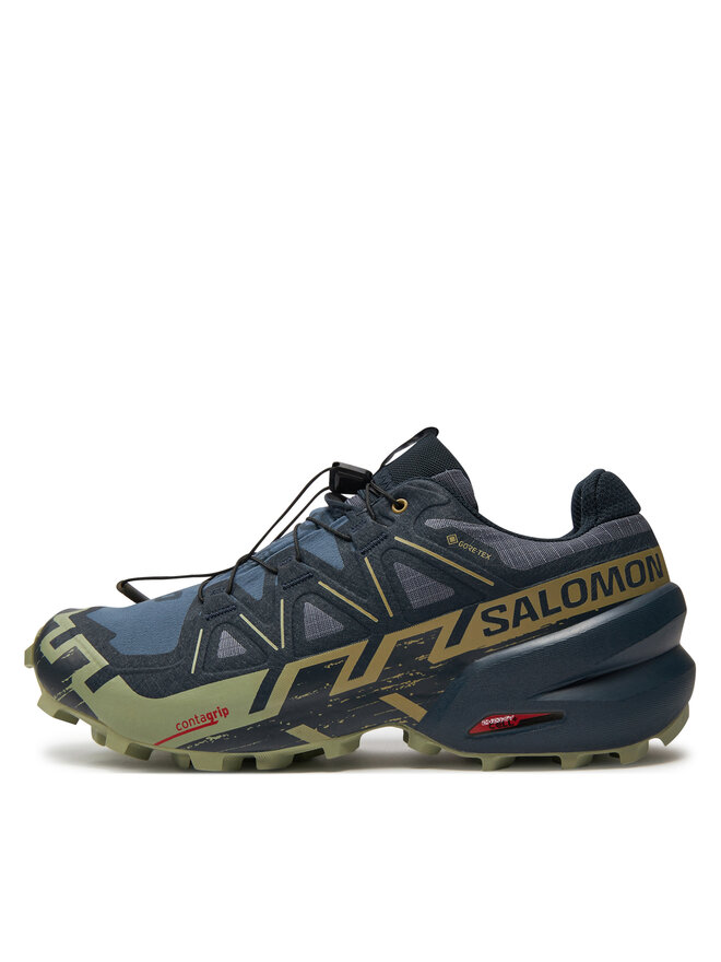 Salomon Pantofi pentru alergare Salomon Speedcross 6 Gore-Tex L47465500 Bleumarin