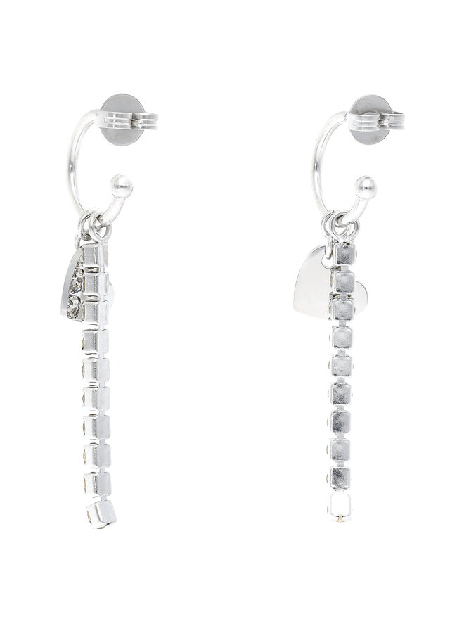 Guess Ohrringe Guess JUBE01 079JW Silberfarben