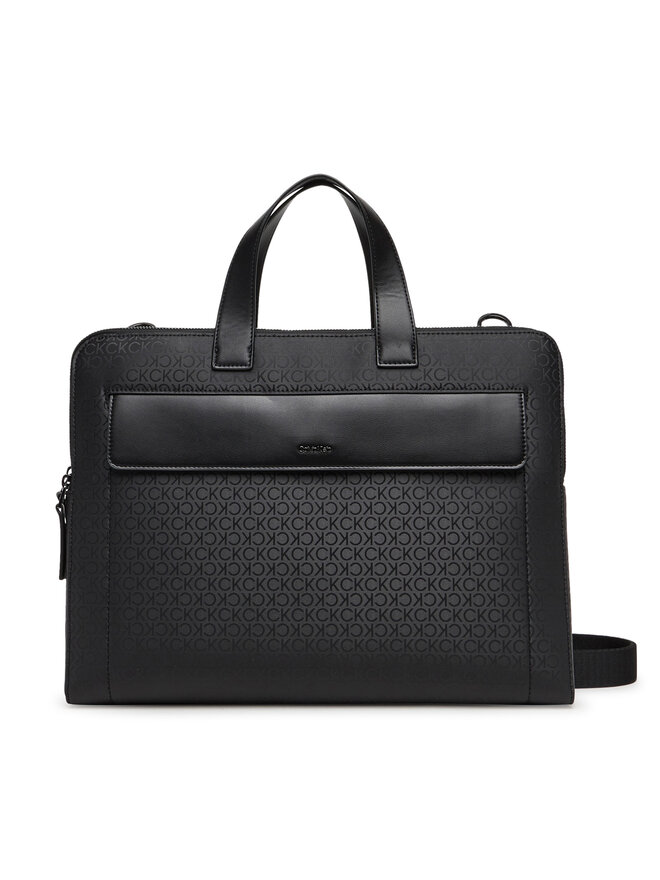 Calvin Klein Taška na laptop Calvin Klein Ck Sleek 2G Laptop Bag Mono K50K512938 Čierna