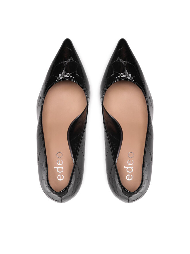 Edeo Halbschuhe Edeo 3798-1360 Schwarz