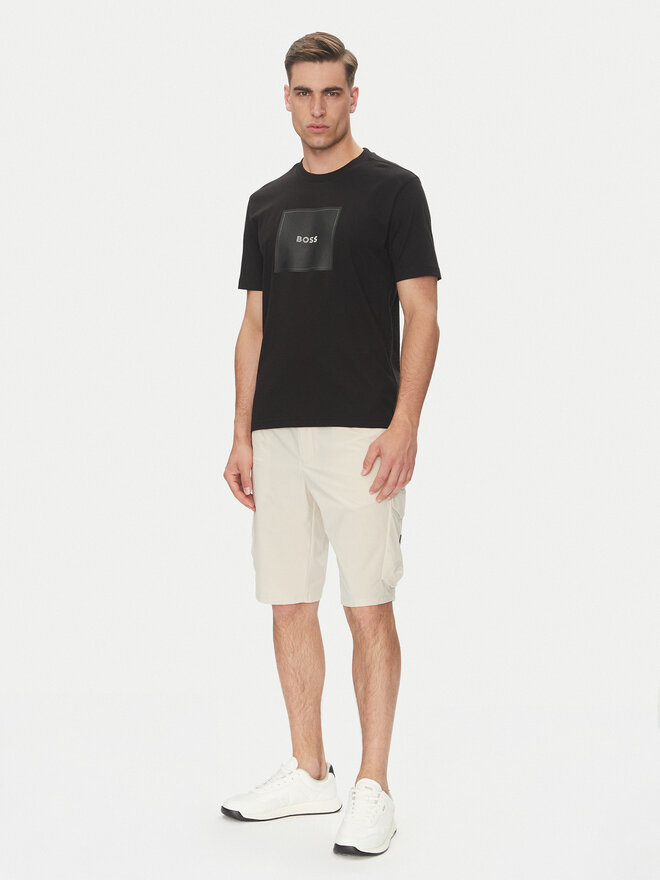 BOSS BOSS Camiseta Logo 50538096 Negro Regular Fit