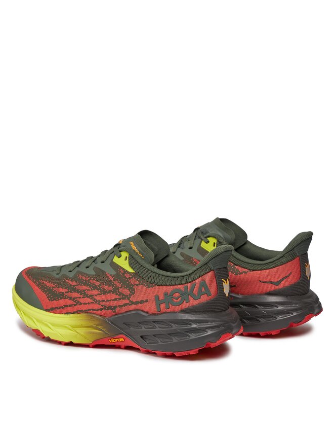 Hoka Laufschuhe Hoka Speedgoat 5 Wide 1123159 Grün