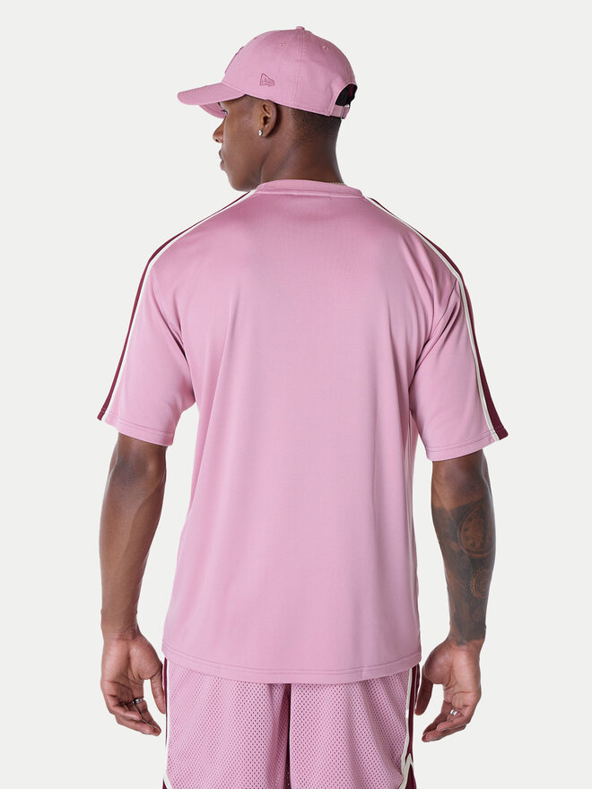 New Era New Era Marškinėliai New York Yankees MLB Floral 60596338 Rožinė Regular Fit