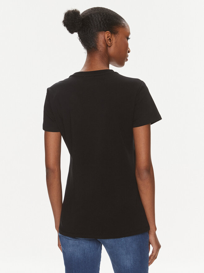 Fracomina Fracomina T-Shirt FR24ST3004J401N5 Μαύρο Regular Fit