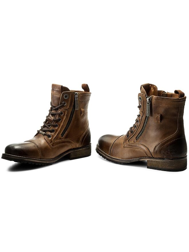 Botas altas Pepe Jeans Melting Zipper New PMS50156 Marron zapatos.es