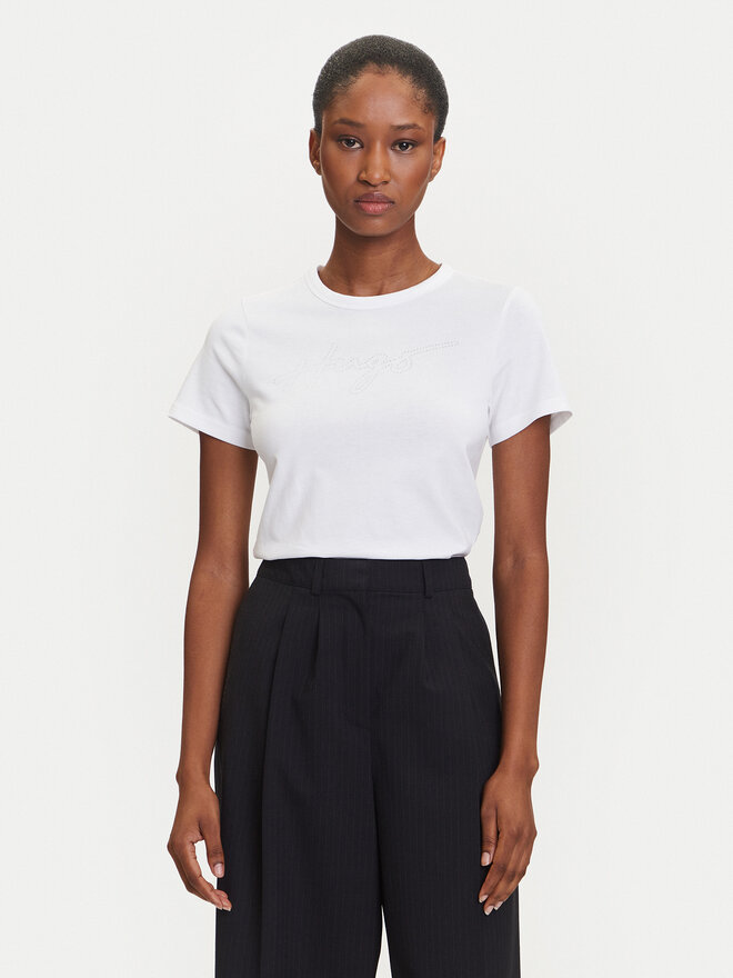 HUGO HUGO Camiseta Deloris 50532137 Blanco Regular Fit
