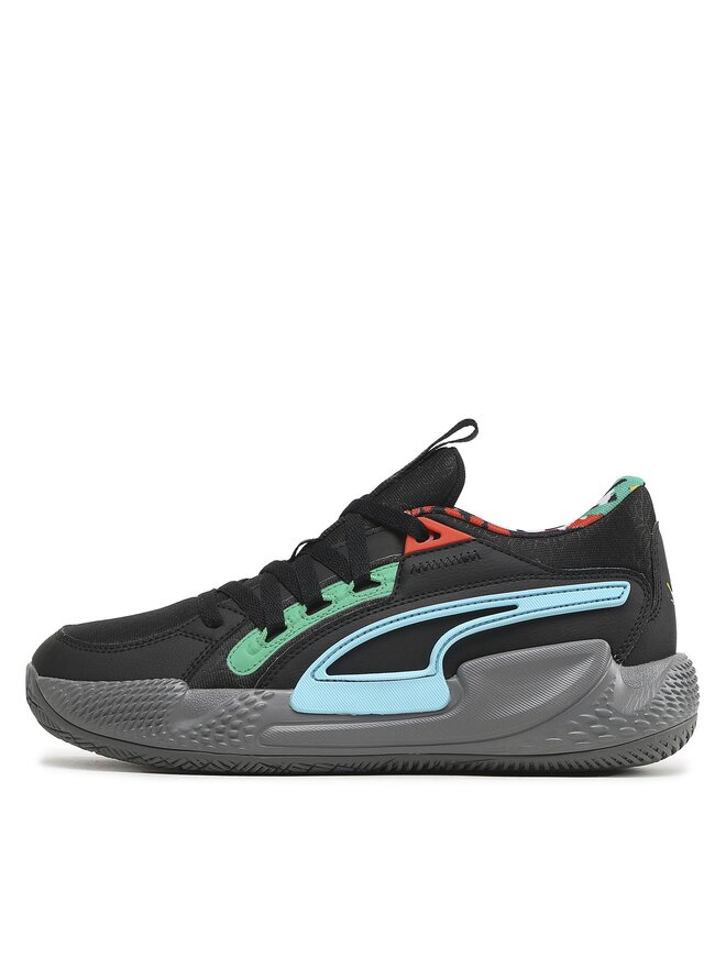 Puma Μπασκετικά Παπούτσια Puma Court Rider Chaos Block 378265 01 Μαύρο