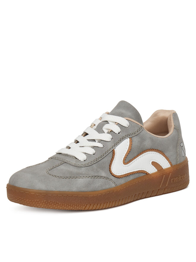 Rieker Sneakersy Rieker M5512-45 Sivá